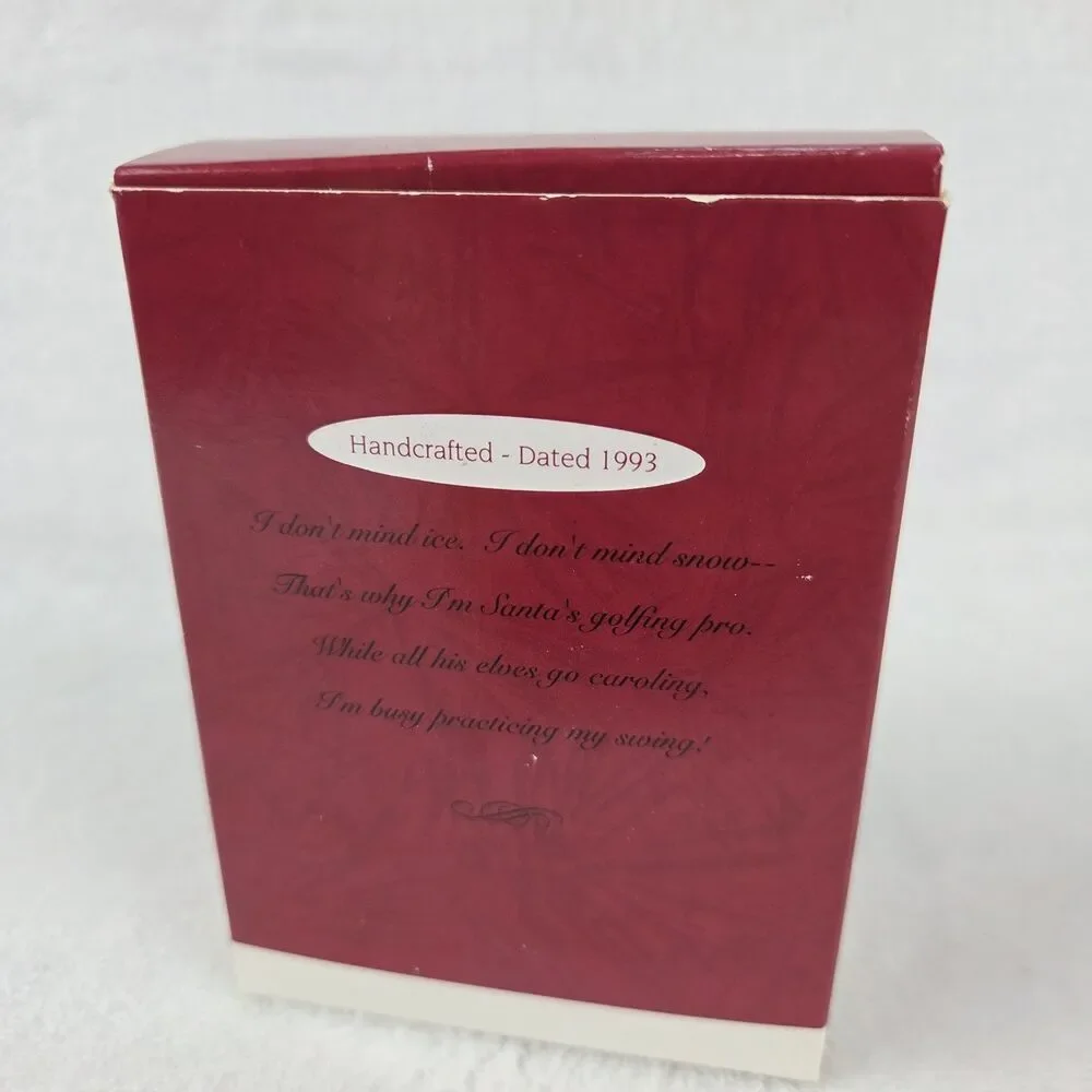 Hallmark Keepsake Ornament 1993‎ Putt-Putt Penguin in Box